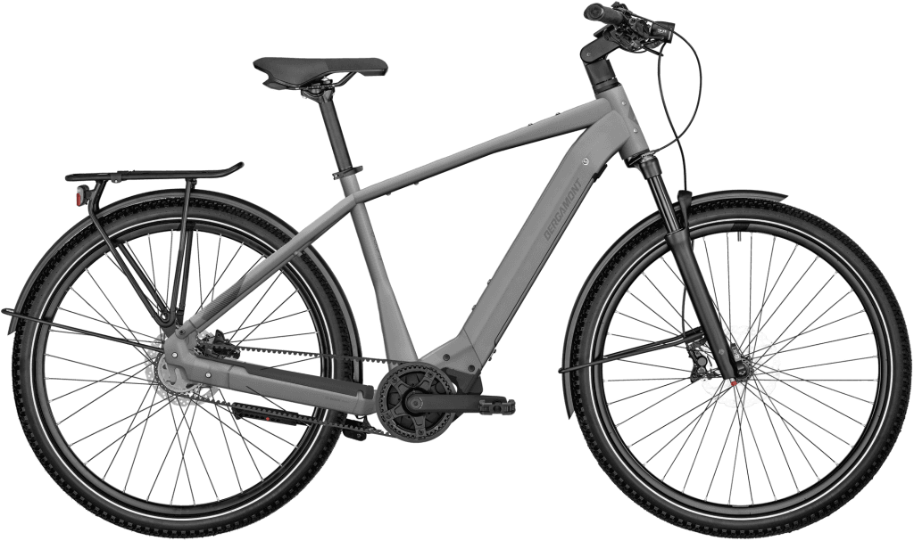 Bergamont E-Horizon Tour 35 Belt 2025 - Titanium Silver