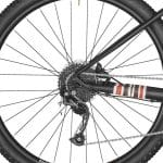 Bagnav med Shimano RD-M2000 bagskifter på Bergamont Revox St. Pauli