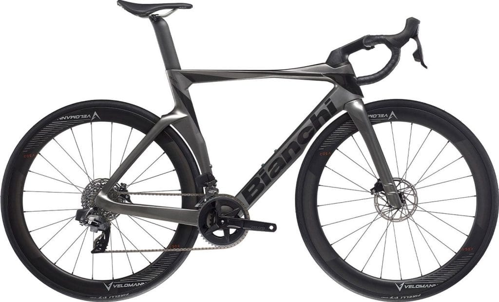 Bianchi Oltre Comp Rival eTap AXS 24sp - Grå