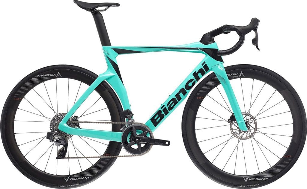 Bianchi Oltre Comp Rival eTap AXS 24sp - Turkis