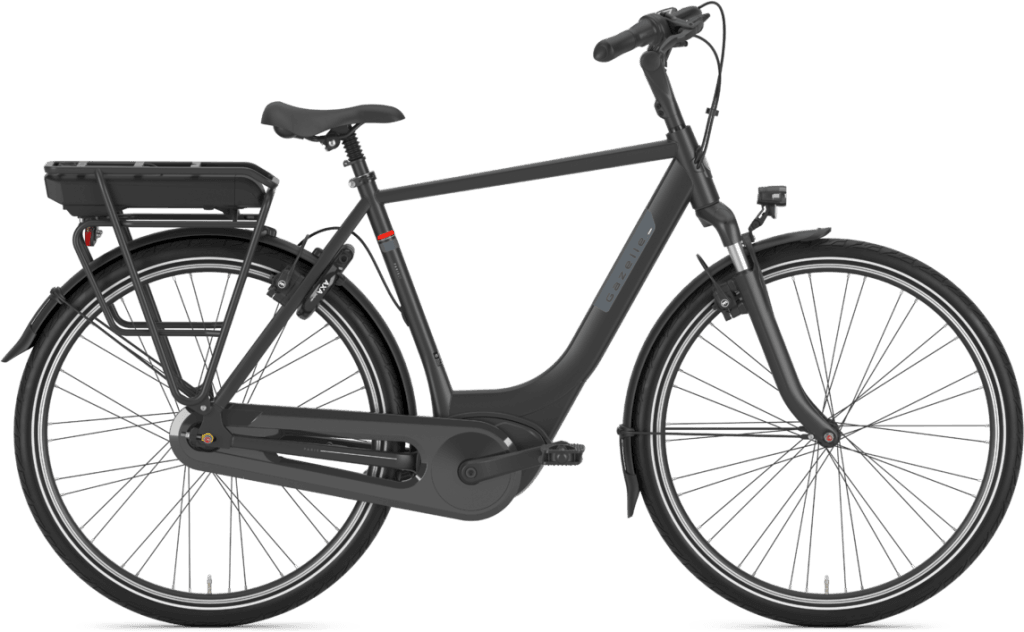 Gazelle Paris C7+ HMB Herre 7g - Sort