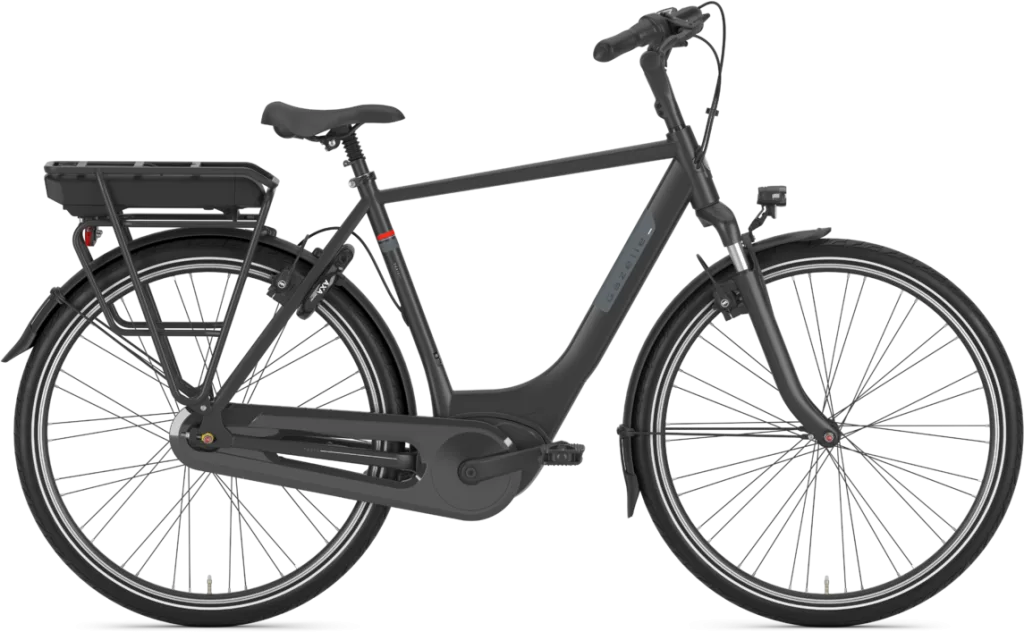 Gazelle Paris C7+ HMB Herre 7g - Sort