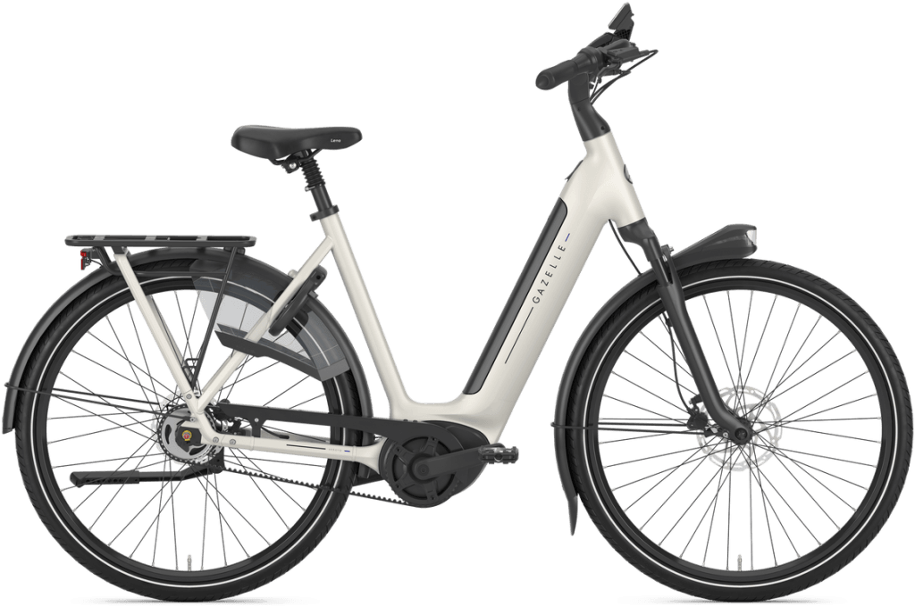 Gazelle Arroyo C5 HMB Elite Dame 2026 - Ivory White