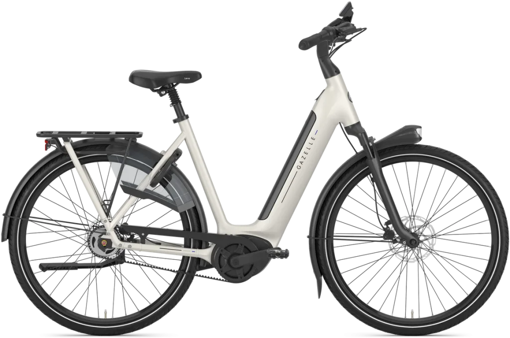 Gazelle Arroyo C5 HMB Elite Dame 2026 - Ivory White
