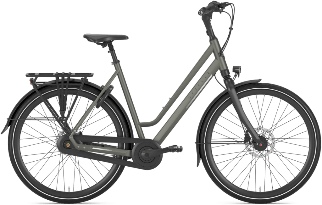 Gazelle Chamonix C8 Dame 2026 - Grøn