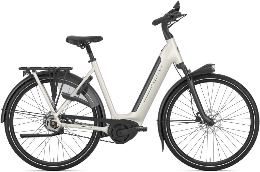 Gazelle Grenoble C5 HMB Dame 2026 - Ivory White