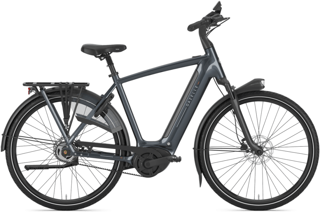 Gazelle Grenoble C5 HMB Herre 2026 - Anthracite Grey