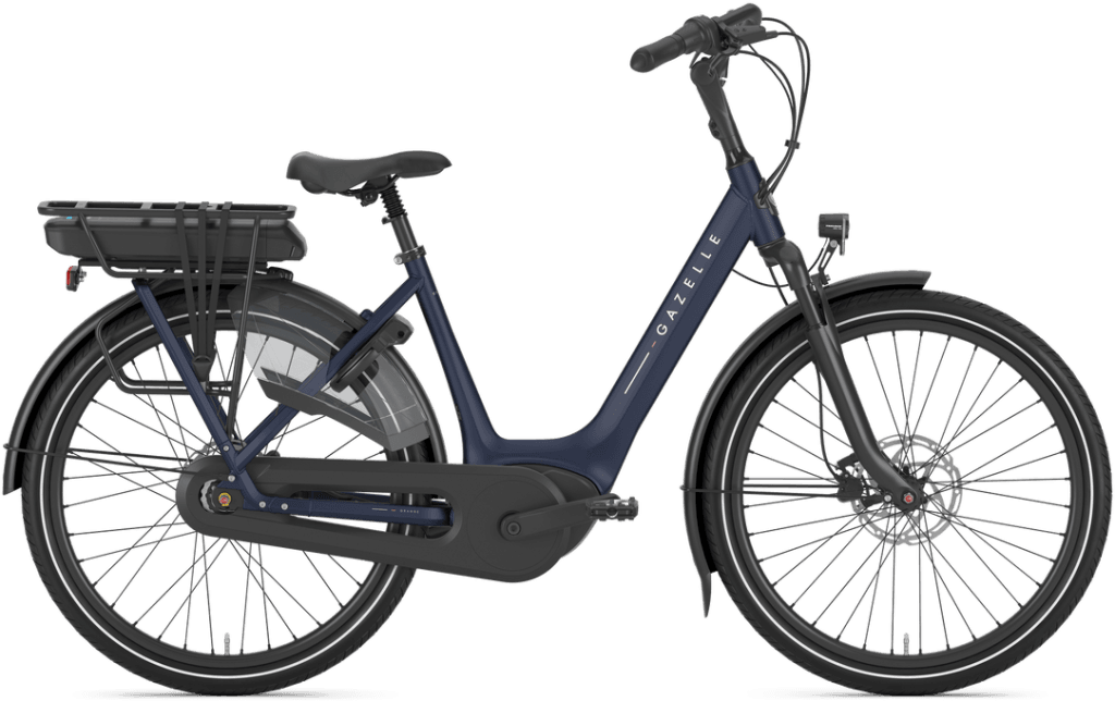 Gazelle Orange C8 26" Dame 2026 - Saturn Blue Mat