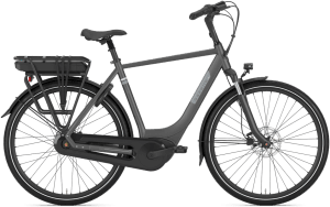 Gazelle Paris C7+ Herre 2026 – Anthracite Grey Mat