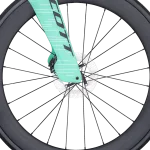 front hub på Scott Plasma RC Pro