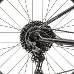 Bagnav med Shimano Deore bagskifter på Specialized Rockhopper Comp