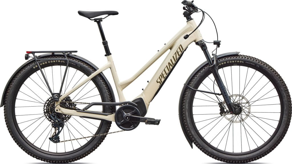Specialized Turbo Tero 5.0 EQ Step-Through 2026 - Gloss White Mountains / Gunmetal