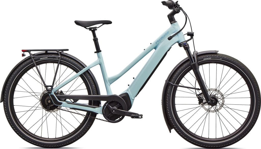 Specialized Turbo Vado 4.0 IGH Step-Through 2026 - Gloss Seafoam / Lapis Pearl