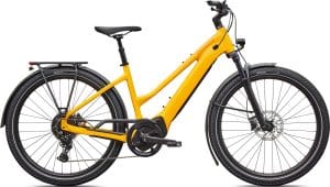 Specialized Turbo Vado 4.0 Step-Through 2026 – Gloss California Sunshine / Green Zest