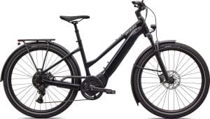 Specialized Turbo Vado 4.0 Step-Through 2026 – Gloss CastBlack / Satin Silver Reflective