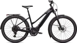 Specialized Turbo Vado 4.0 Step-Through 2026 – Gloss CastBlack / Satin Silver Reflective