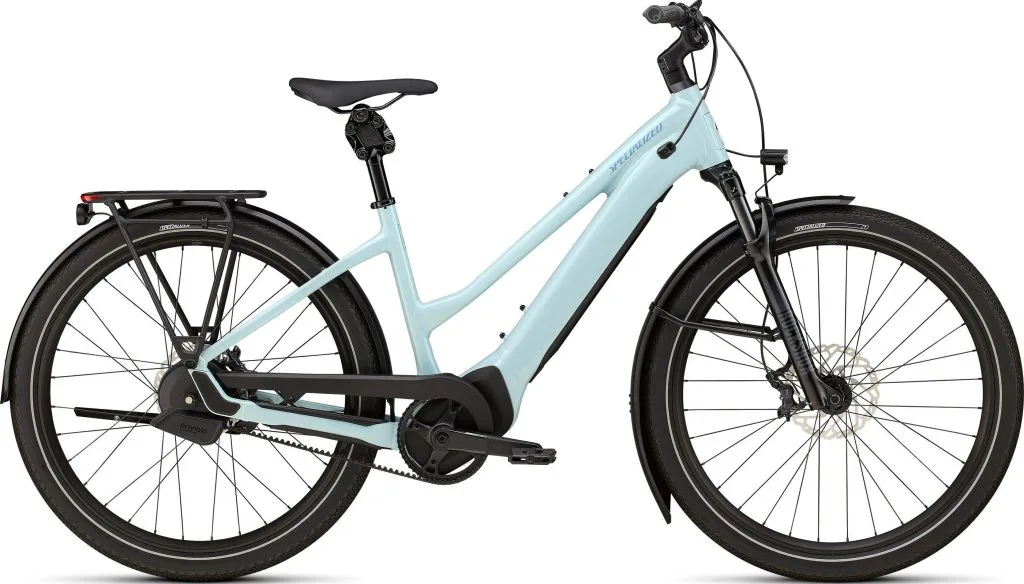 Specialized Turbo Vado 5.0 IGH Step-Through 2026 - Gloss Seafoam / Lapis Pearl