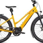 Specialized Turbo Vado 5.0 Step-Through 2026 - Gloss California Sunshine / Green Zest