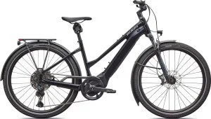 Specialized Turbo Vado 5.0 Step-Through 2026 – Gloss CastBlack / Satin Silver Reflective