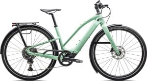 Specialized Turbo Vado SL 2 4.0 Step-Through 2026 – Gloss Oasis / Dune White Frost