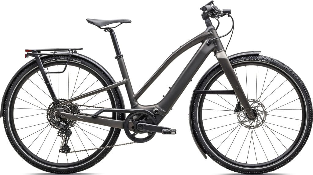 Specialized Turbo Vado SL 2 4.0 Step-Through 2026 - Satin Gunmetal / Smoke Frost