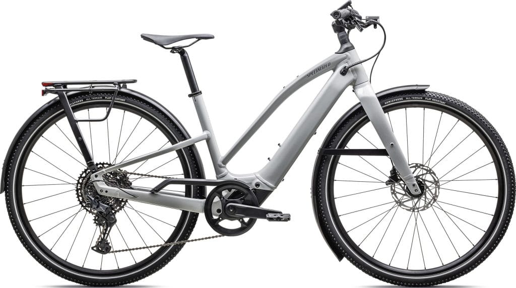 Specialized Turbo Vado SL 2 5.0 Step-Through 2026 - Gloss Dove Gray / Cool Grey Frost