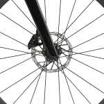 front hub på Cannondale SuperSix EVO 1