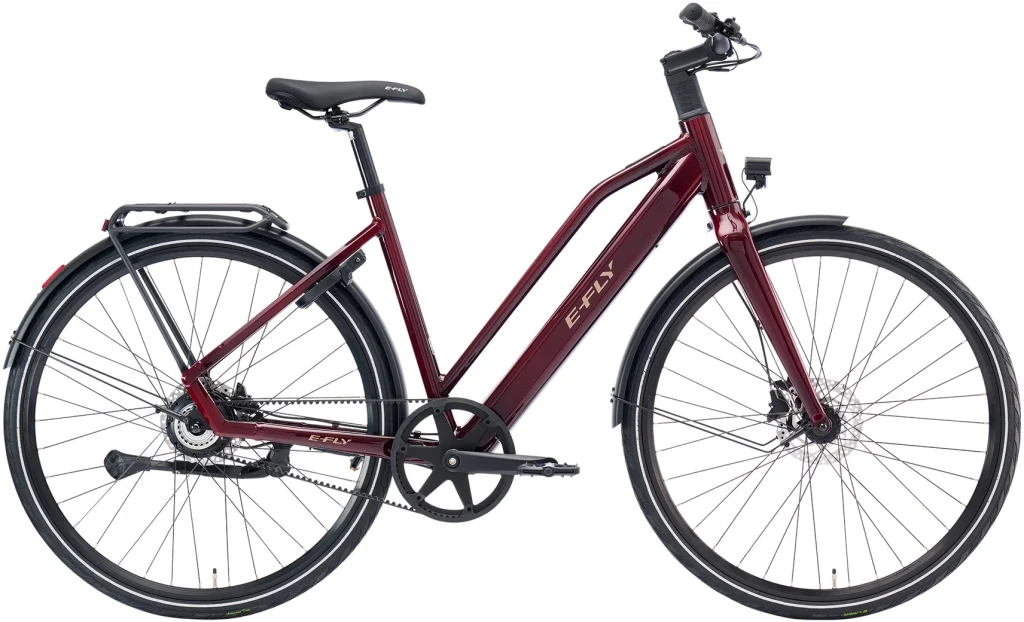 E-Fly EOS Dame 2026 - Merlot Red Metallic