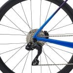 Bagnav med Shimano 105 Di2 RD-7150 bagskifter på Giant TCR Advanced 1