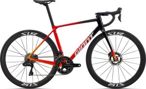 Giant TCR Advanced Pro (Dura-Ace) 2026 – Black/Rosso Corsa