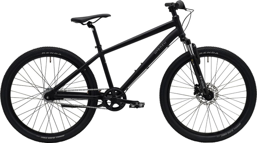 Norden Birk J2.6 26" - Mat Sort