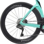 Bagnav med Shimano Ultegra Di2 12sp bagskifter på Bianchi Oltre Comp Ultegra Di2 24sp