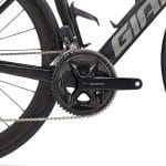 Kranksæt Shimano 105 Di2 på Giant Propel Advanced 1