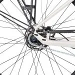 Bagnav med Shimano Nexus C3001 7 indv bagskifter på Nishiki Poseidon
