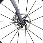 front hub på Specialized S-Works Aethos 2 SRAM RED AXS