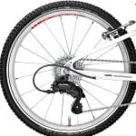 Bagnav med Bagskifter: microSHIFT M21SS bagskifter på Woom GO 4