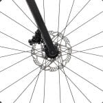 Fornav med Newmen Advanced C.38 J Carbon fælg på Cube Attain C:62 Race