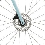 Fornav med Newmen Advanced C.38 J Carbon fælg på Cube Attain C:62 Race
