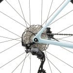Bagnav med Shimano 105 RD-R7100-DGS bagskifter på Cube Attain C:62 Race
