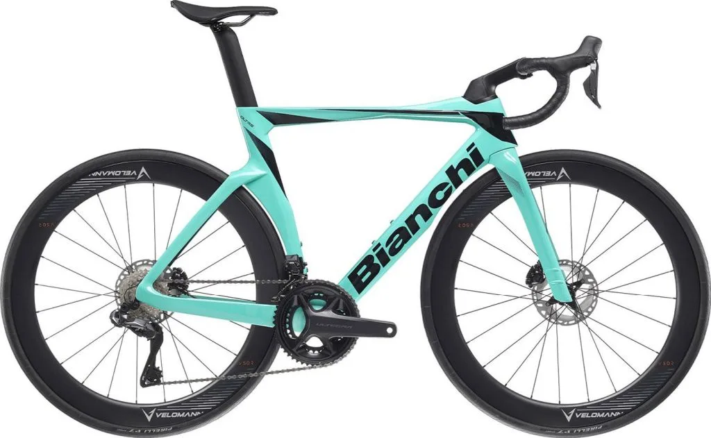 Bianchi Oltre Comp Ultegra Di2 24sp - Turkis (Udstillingsmodel)