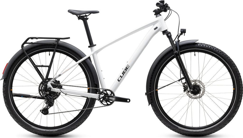 Cube Aim ONE FE (Fully Equipped) 27.5" 2027 - Metallicwhite´n´Black