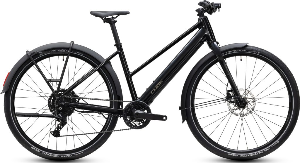 Cube Editor Hybrid ONE 360 FE (Fully Equipped) Trapeze Dame 2027 - Black´n´Irongrey