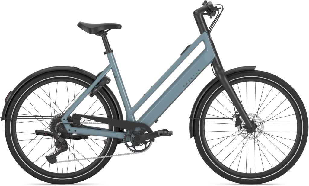 Gazelle Curb T9 Dame 2027 - Thunder Grey Blank