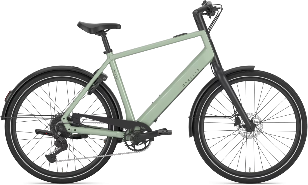 Gazelle Curb T9 Herre 2027 - Pistache Green Blank