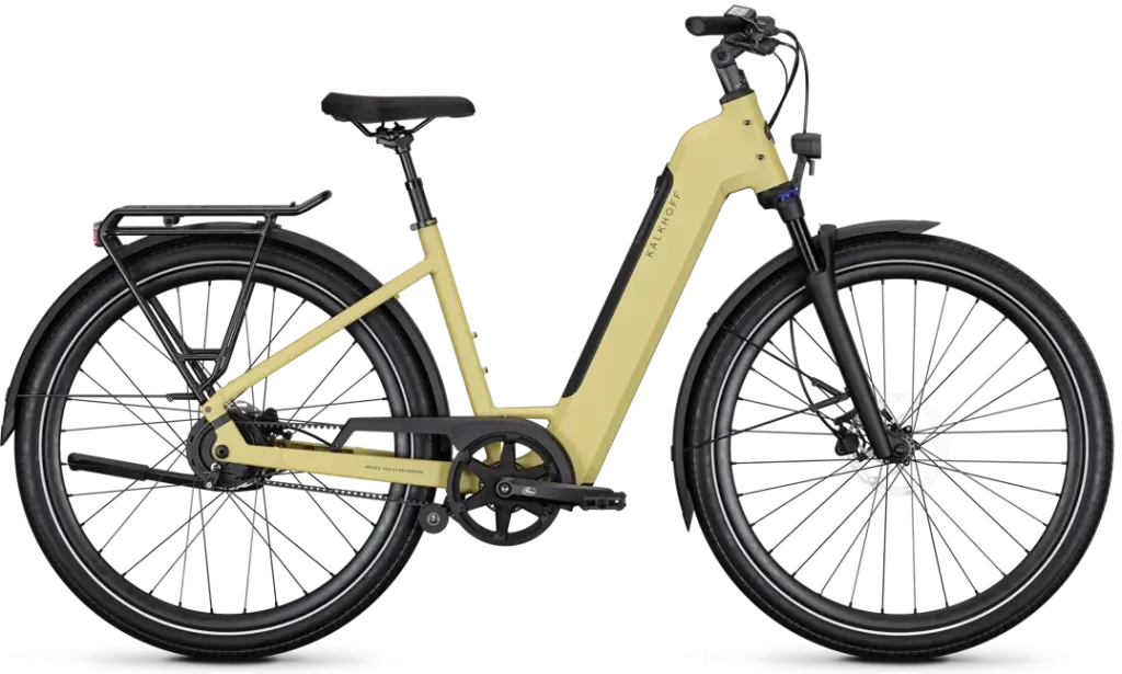 Kalkhoff Image 1 Advance 540wh Dame 2027 - Acaciayellow Matt