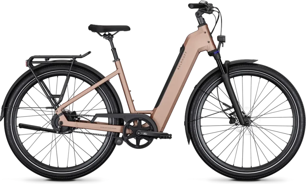 Kalkhoff Image 1 Advance 540wh Dame 2027 - Rubyrose Matt