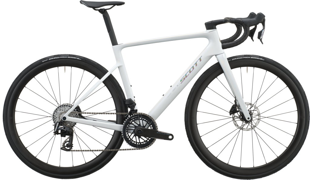 Scott Addict RC Team 2027 - Rainbow White