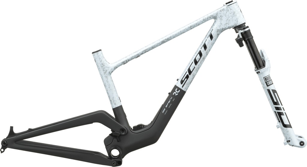 Scott Frame+Fork Spark RC World Cup EVO 2027 - Rush White