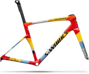 Specialized S-Works Tarmac SL9 Team Replica Frameset SD Worx – Protime 2027 – Gloss Vivid Red