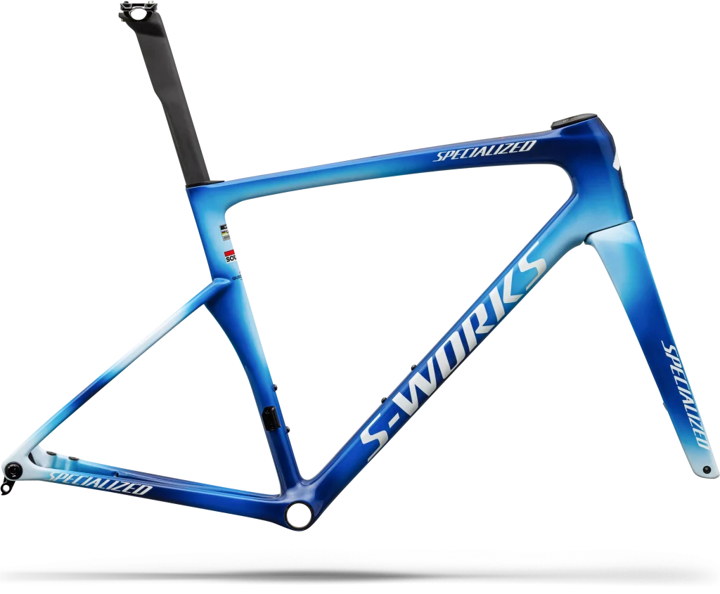 Specialized S-Works Tarmac SL9 Team Replica Frameset Soudal Quick-Step 2027 - Gloss Blue Onyx